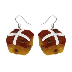 Hot Cross Cravings Drop Earrings