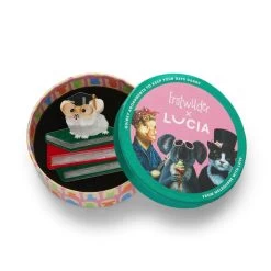 The Valedictorian Mouse Brooch -Erstwilder 135e332e 7031 4840 b69d 74c59c2039c5