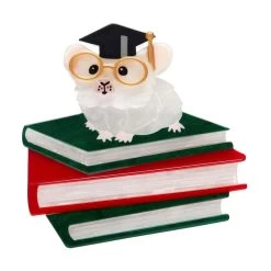 The Valedictorian Mouse Brooch