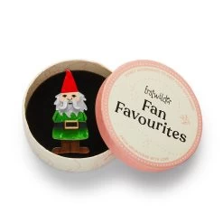 There's No Place Like Gnome Brooch -Erstwilder 289c45d3 f73e 40d2 b251 dad301abe1f5