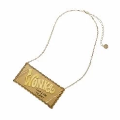 Golden Ticket Necklace -Erstwilder 42fb3b2f c178 4a9d b2bd 70b73261217a
