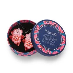 Halcyon Hibiscus Drop Earrings -Erstwilder 45f8a897 34d5 4104 b069 637a837aecea