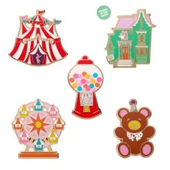 A Day At The Fair Enamel Pin Pack - 5 Piece