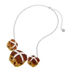 Hot Cross Cravings Necklace -Erstwilder 50127361 0d8e 4eb6 a8ce 6fd59578d725