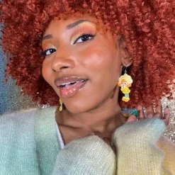 Lemon Meringue Drop Earrings -Erstwilder 5285d7b9 bc3a 4e33 a917 a1efae7fde7c