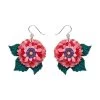 Dazzling Dahlia Drop Earrings -Erstwilder 646860f3 0881 45a0 bb66 881681dc47c5