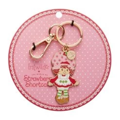 Sweet Strawberry Shortcake Enamel Key Ring -Erstwilder 6c2eaf91 2386 4f9d 8f41 f17d6221df52