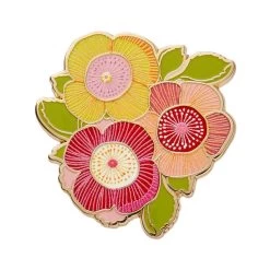 Pretty Poppies Enamel Pin -Erstwilder 78b87d2d 6d2e 48a2 b41e 038efae29b71