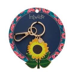 Sunshine & Smiles Enamel Key Ring -Erstwilder 87267dd7 7a1f 45d6 bada afa4b0f87378