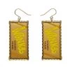 Golden Ticket Drop Earrings -Erstwilder 8d9569b5 d26a 4b45 8f0a 9bb87f0206a5
