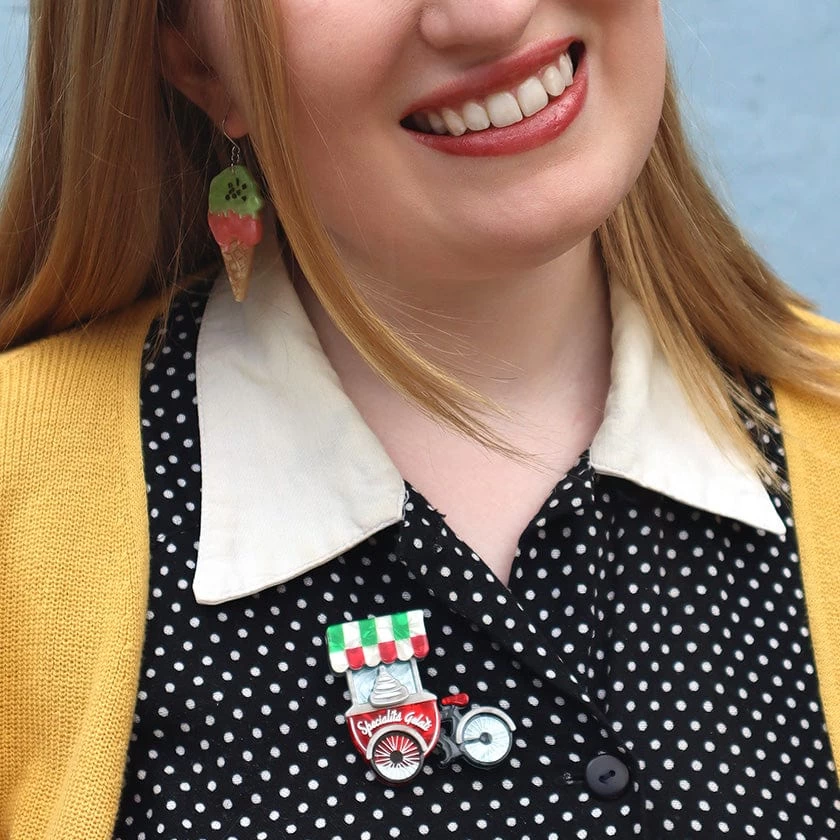 Carello Dei Gelati Brooch 4 Carello Dei Gelati Brooch - Image 2