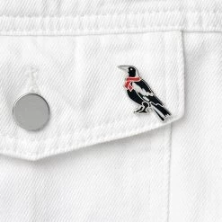 An Australian Christmas Bird Enamel Pin Pack - 5 Piece -Erstwilder EP0202 2