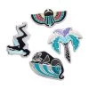 Untamed Elegance Enamel Pin Pack - 4 Piece