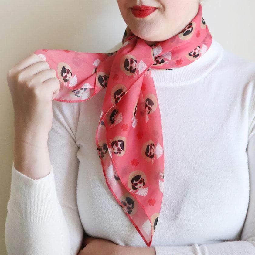 Picnic Portrait Head Scarf 6 Picnic Portrait Head Scarf - Image 4