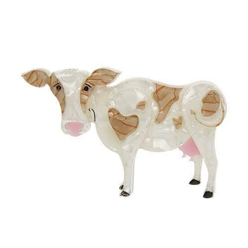 Clara-Bell Cow Brooch 3 Clara-Bell Cow Brooch