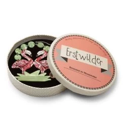 Flamboyant Flamingo FairNecklace 7 Flamboyant Flamingo FairNecklace -Erstwilder Erstwilder Flamboyant Flamingo Fair Necklace Pink Box