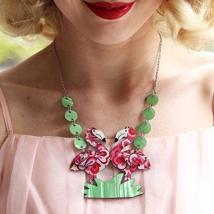 Flamboyant Flamingo FairNecklace 4 Flamboyant Flamingo FairNecklace - Image 2