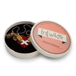 Holstered LoveNecklace -Erstwilder Erstwilder Holstered Love Necklace Red Box