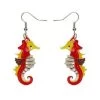 The Ocean Trotter Earrings -Erstwilder Erstwilder The Ocean Trotter Earrings Red Front