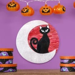 Cara The Halloween Kitty Wall Art
