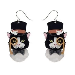 The Posh Pussycat Drop Earrings