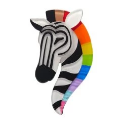 Zelda The Zestful Zebra Brooch