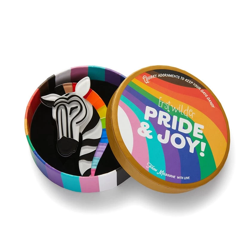 Zelda The Zestful Zebra Brooch 6 Zelda The Zestful Zebra Brooch - Image 4