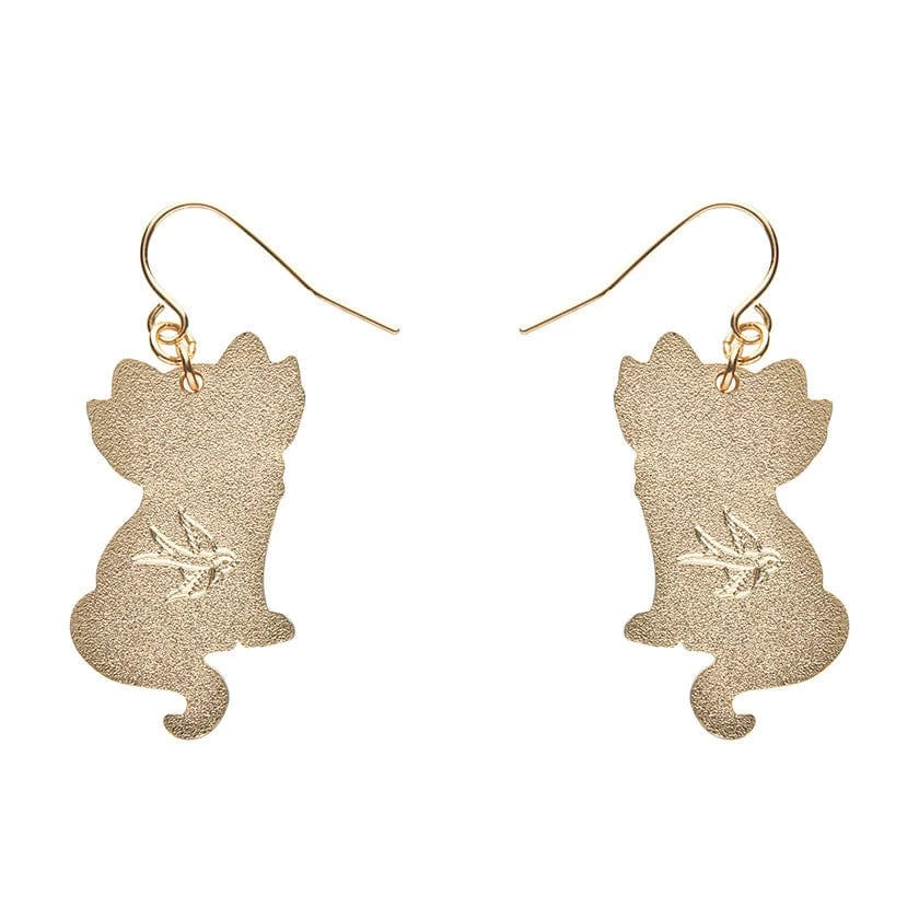 Elissa The Rainbow Cat Enamel Drop Earrings 6 Elissa The Rainbow Cat Enamel Drop Earrings - Image 4