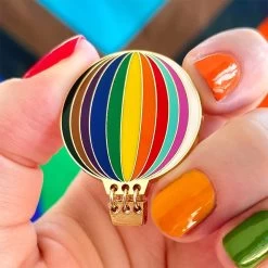 Inclusion Around The World Enamel Pin