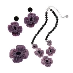 Remembrance Poppy Box - Purple