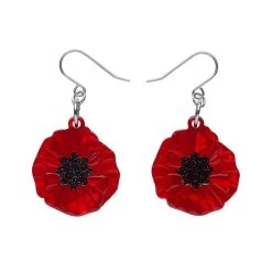 Poppy Field Drop Earrings