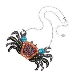 The Crab 'Gadambal' Necklace -Erstwilder al1ns04thecrabgadambalnecklace 2