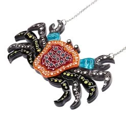 The Crab 'Gadambal' Necklace -Erstwilder al1ns04thecrabgadambalnecklace 4