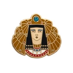 Queen Of The Nile Cleopatra Enamel Pin -Erstwilder am1ep06queenofthenilecleopatraenamelpin 1