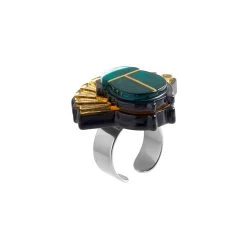 The Heart Of Egypt Scarab Ring -Erstwilder am1rg02theheartofegyptscarabring 2