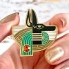 Master Of Secrets Anubis Enamel Pin -Erstwilder am95461
