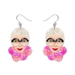 Pretty In Pom Poms Iris Drop Earrings