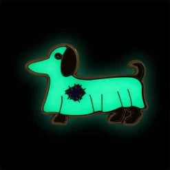 A Most Ghostly Pooch Enamel Pin -Erstwilder ap1ep01amostghostlypoochenamelpinremake 4