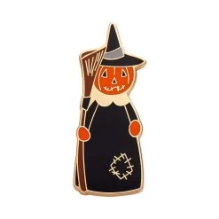 The Stitched Witch Enamel Pin -Erstwilder ap1ep06thestitchedwitchenamelpin 1