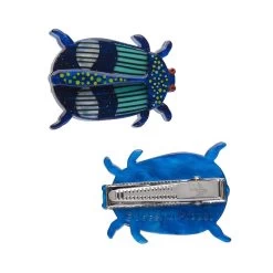 A Jewel Among Beetles Hair Clips Set - 2 Piece -Erstwilder ar1hr07ajewelamongbeetleshairclipsset 2piece 2