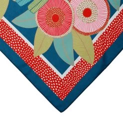 Rosie Rosella Square Scarf -Erstwilder ar1sq01rosierosellasquarescarf90x90cm 2