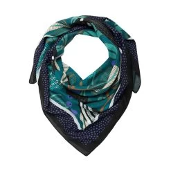 Bella The Black Cockatoo Square Scarf -Erstwilder ar1sq03