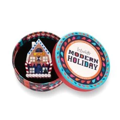 Holiday Home Brooch -Erstwilder as1bh12holidayhomebrooch 3