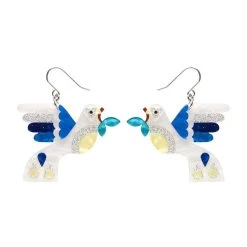 Peace & Love Drop Earrings