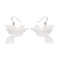 Peace & Love Drop Earrings -Erstwilder as1eg01peacelovedropearrings 2