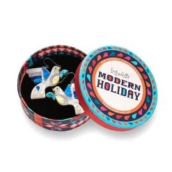 Peace & Love Drop Earrings -Erstwilder as1eg01peacelovedropearrings 3