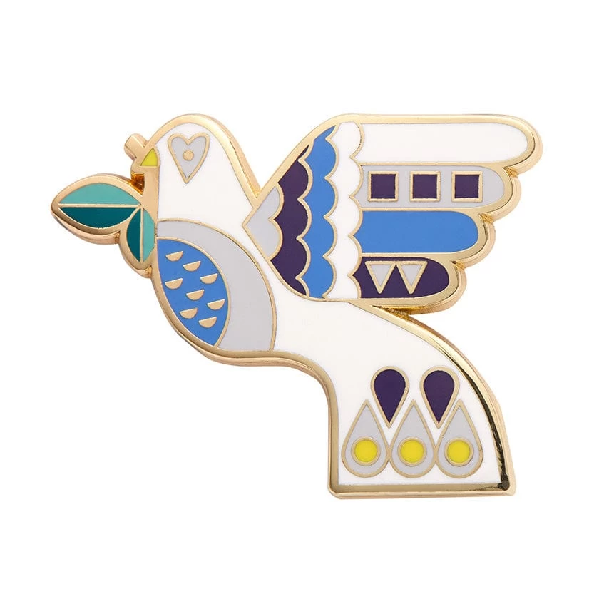 Peace & Love Enamel Pin 5 Peace & Love Enamel Pin - Image 3