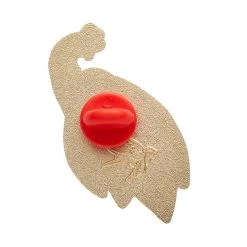 Good Tidings Peacock Enamel Pin -Erstwilder as1ep09goodtidingspeacockenamelpin 2