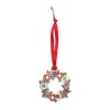 A Jolly Christmas Enamel Tree Ornament