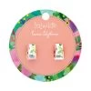 Spring To Life Enamel Huggie Earrings -Erstwilder av1eg07springtolifeenamelhuggieearrings 3